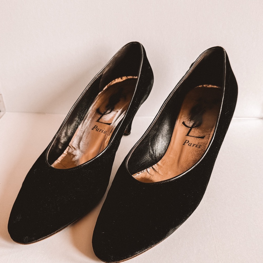 YSL Velvet Women's Heels